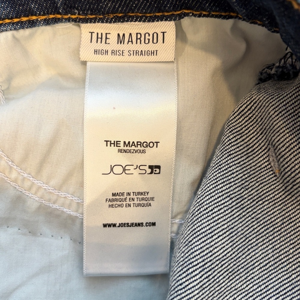 NWOT JOE’S The Margot High Rise Cuffed Straight Jean In Rendezvous - Picture 6 of 7